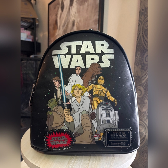 Loungefly Star Wars Black Backpack